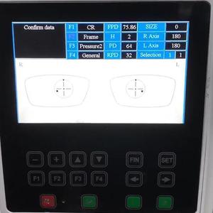 Quang dụng cụ phòng thí nghiệm ống kính edger Nhà cung cấp tự động ống kính máy cắt SJG-800 2D patternless ống kính edger quang cửa hàng - Product Image 6