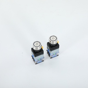 Interrupteur réinitialisable GQ38-11D avec indicateur lumineux, interrupteur autobloquant GQ38-11DS - Composants électriques de qualité supérieure, fonctionnement fiable - Product Image 1