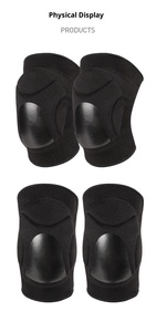 Nouvelles genouillères en silicone éponge pour l'extérieur, genouillères de sport pour hommes, antidérapantes, genouillères de sport pour femmes, protection du ménisque, protège-jambes - Product Image 3