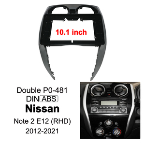 Lecteur multimédia 10.1 pouces Kit d'installation stéréo de voiture avion Fascia Panel Radio Frame pour <span class=keywords><strong>Nissan</strong></span> <span class=keywords><strong>Note</strong></span> 2019 + RHD Garantie 1 an - Product Image 2