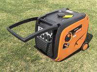5kW Stromer zeugung Tragbarer Generator für geräuscharmen Benzin-Benzin-Wechsel richter mit geringem Kraftstoff verbrauch
