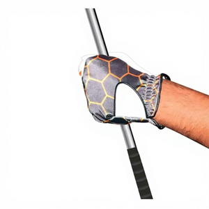 ถุงมือกอล์ฟมือขวา หนังไมโครไฟเบอร์ กันลื่น กีฬา ผู้ชาย สวมใส่ได้ สีเทา - Product Image 6