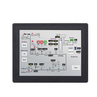 Panel PC Táctil Industrial de 15.6/18.5/21.5 Pulgadas 1080P IP65 Android RK3288/RK3399 SSD de hasta 256GB Integrado Todo en Uno