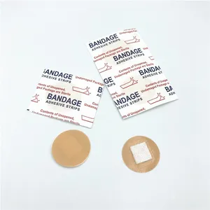 Fábrica chinesa Medical ferida capa adesiva curativo gesso Rodada Band Aids