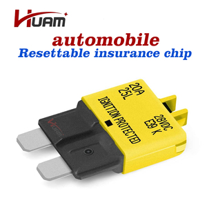 Disjoncteur fusible réarmable E39 fusible ATC/ATO à profil bas 5A 10A 15A 20A 25A 30A 12V-28V 6 paquets pour voiture Marine SUV <span class=keywords><strong>bateau</strong></span> - Product Image 2