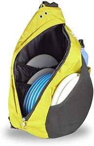 Free sample disc golf backpack features two sidewall supports/<b>Molle</b> webbing/24-26 disc capacity/making it ideal for beginners - Product Image 2