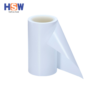 Film de protection PET fluorosilicone 50µm 1-5g, force de démoulage ultra-légère, blanc brillant - Product Image 1
