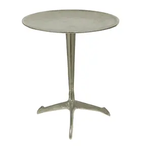 Support en métal de style traditionnel Table d'appoint artisanale coin de meubles de salon Table d'appoint de vente mondiale