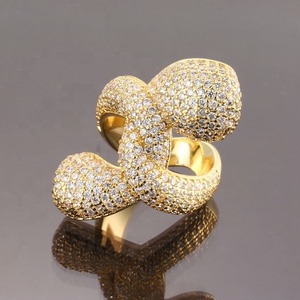 Bijoux turcs de bonne qualité, designs de bagues en or pur pour filles et femmes - Product Image 3