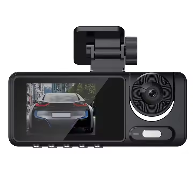 1080P HD 3 Channels Super Night Vision Recording Screen Dash Cam Car DVR Car Video Recorder/Dashboard Camera for 360 Parking