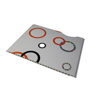 Plafonds modernes isolés en PVC, grille de plafond à dix rainures, laminage à fil doré, insonorisant, ignifuge, chambre à coucher, salle de bain