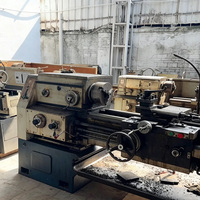 Tour à métaux conventionnel CA6150B, Chine, lourd, d'occasion, machine de tournage mécanique, machine de banc, petit tour à métaux