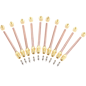 Válvula de Aguja Manual de Cobre de 1/4\" YOD HVAC para <span class=keywords><strong>Carga</strong></span> de <span class=keywords><strong>Refrigerante</strong></span> de <span class=keywords><strong>Aire</strong></span> <span class=keywords><strong>Acondicionado</strong></span>, Válvula de Servicio HVAC Duradera para Uso Comercial y Residencial - Product Image 4