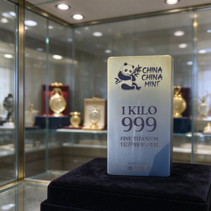 แท่งไทเทเนียมบริสุทธิ์ 999 น้ำหนัก 1 กิโลกรัม ดีไซน์ใหม่ สำหรับสะสม - Product Image 5
