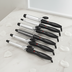 เครื่องหนีบผมดัดให้ความร้อนเร็ว PTC 8-38มม. 6ระดับสำหรับร้านซาลอน - Product Image 2