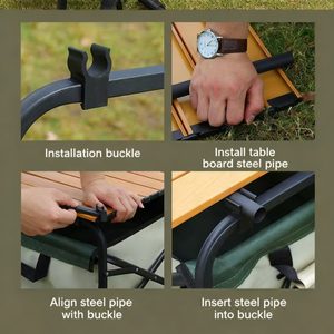 Chariot de camping pliable personnalisable, chariot à main pliable avec conception anti-collision pour le camping - Product Image 5