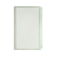 Tôle perforée en acier inoxydable à trous ronds, plaque perforée en acier inoxydable pour la décoration industrielle, plaque en maille métallique