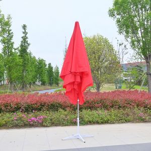 Sombrilla Cuadrada para Exteriores de 2.5x3m con Estructura de Acero Galvanizado, 4 Varillas Reforzadas, Resistente al Viento, Impermeable, con Protección UV, para Puestos de Mercado - Product Image 2