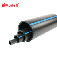 Tuyau en PEHD flexible et durable pour l'isolation thermique, alimentation en eau, certifié CE, durée de vie de 50 ans, respectueux de l'environnement