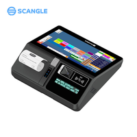 POS-терминал Scangle SGT116 All-in-One с сенсорным экраном, кассовый аппарат на Windows, процессор Intel I5, 11.6-дюймовый экран, 16 ГБ ОЗУ