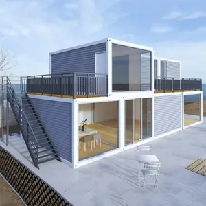 suppliers custom modern house canadian standard prefabricated container modular houses two stories nice design homes villa hotel