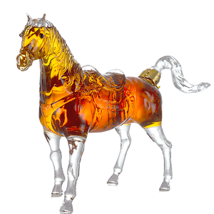 1000ml ngựa Whisky Bourbon Vodka Rum Tequila chai thủy tinh - Product Image 1