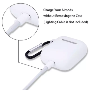 หลายสีกล่องซิลิโคนที่กำหนดเองกรณีป้องกันสำหรับ <span class=keywords><strong>Airpods</strong></span> Pro 1 <span class=keywords><strong>2</strong></span> 3 - Product Image 2