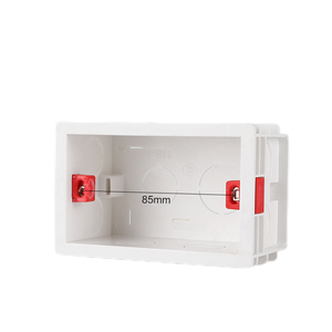 Boîte inférieure d'installation de commutateur, boîte d'installation intégrée, boîte d'installation de prise de commutateur ignifuge, diverses spécifications - Product Image 1