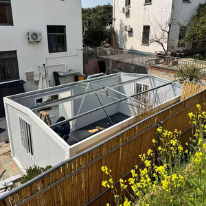 Maison préfabriquée industrielle moderne <span class=keywords><strong>de</strong></span> 20 pieds et 40 pieds avec construction en panneaux sandwich, structure durable pour usage familial et hôtelier - Product Image 3