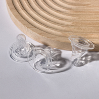 Tétine en silicone sans BPA confortable pour biberon, sensation de lait maternel, pour bébés de 0 à 12 mois