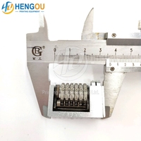 Máquina Numeradora Romana de 6 Dígitos 4x8, Numeración Inversa, No se Hunde, Tamaño 37x18x26mm