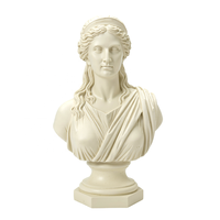 Buste en résine artistique fait à la main, décoration de la maison élégante, statue personnalisée pour le salon, idée de cadeau unique