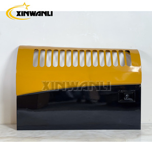 Pompe hydraulique, radiateur, réservoir d'eau, réservoir de carburant, porte latérale pour Caterpillar E315, 318, 319, C, D - Références : 3744956, 2680667, 1776406, 2187610, 2680663 - Product Image 4