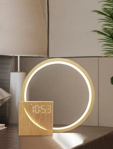Lámpara de Noche Moderna de ABS con Brazo Flexible, Máquina de Ruido Blanco, Carga USB, Alimentación por CC - Product Image 4