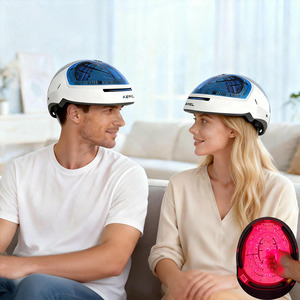 <span class=keywords><strong>Casque</strong></span> de thérapie par lumière infrarouge de qualité médicale, dispositif à diodes laser 650 nm, LED, repousse des <span class=keywords><strong>cheveux</strong></span>, chapeau de croissance des <span class=keywords><strong>cheveux</strong></span>, <span class=keywords><strong>casque</strong></span> de thérapie par lumière rouge - Product Image 1