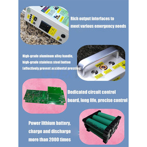 Hand-operated <b>Generator</b> <b>Mobile</b> Phone Charging 220V High Power Survival Wild 12V 5V High Lighting - Product Image 4