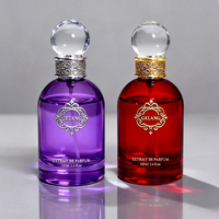 Flacon de parfum personnalisé en usine, 50 ml, 100 ml, flacons de parfum en verre, 30 ml, flacon de parfum vide avec emballage en boîte