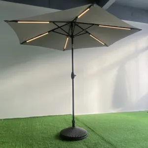 Deslocamento Parasol 2023 Nova Praia Ao Ar Livre Roman Cantilever Jardim Parasol Grande Banana pátio Guarda-chuva