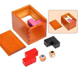 Cubo <span class=keywords><strong>Rompicapo</strong></span> in Legno Luban Lock con Blocchi per Pensiero Logico Gioco <span class=keywords><strong>di</strong></span> Puzzle Cubo <span class=keywords><strong>Rompicapo</strong></span> in Legno - Product Image 1