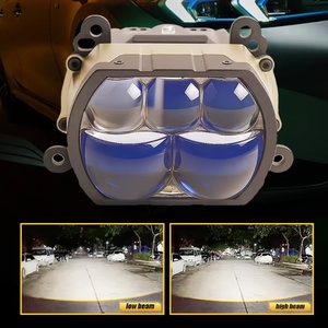 เลนส์โปรเจคเตอร์ Sanvi ขนาด 3 นิ้ว แบบ Bi-LED พร้อมไฟสูง-ต่ำ สีขาว 90W โปรเจคเตอร์ LED แบบ Biled ไฟหน้าเลนส์สีฟ้า - Product Image 2