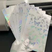 FONLYU - Película Protectora de Hidrogel Transparente a Prueba de Agua para Teléfono Móvil, Compatible con Máquina de Corte por Plotter