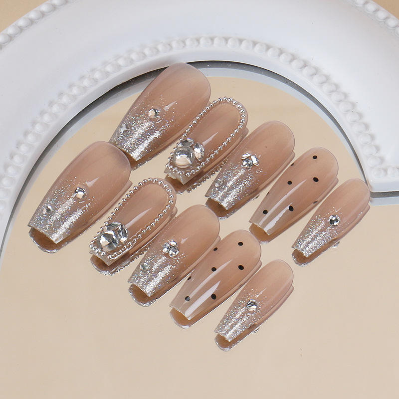 เล็บทำมือ1565กล่องขนาด10ชิ้น