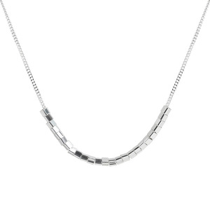 Geometric Block Patchwork Necklace For Women Zinc Alloy Clavicle Chain Party Minimalist Design Simple Neck Chain - Product Image 5