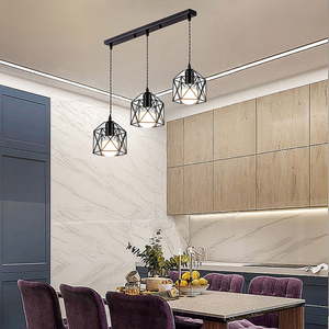 <span class=keywords><strong>Lustre</strong></span> en fer de <span class=keywords><strong>style</strong></span> <span class=keywords><strong>scandinave</strong></span> moderne et créatif pour restaurant, salle à manger, hauteur réglable, éclairage personnalisé pour la maison - Product Image 5