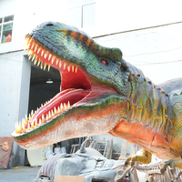 Modèle de dinosaure animatronique T-Rex électrique dynamique de grande taille de 6 mètres avec mouvements pour parc, fourni par le fabricant