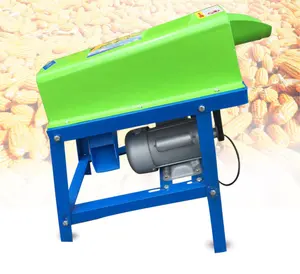 Máquina de trilla de trigo de Color, bien empaquetada y personalizada, desgranadora de maíz