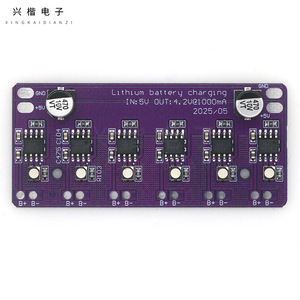 Lithium <b>Battery</b> Charging Circuit 6 Cell 4.2V <b>3.7V</b> Independent Charging For 18650 <b>Batteries</b> - Product Image 3