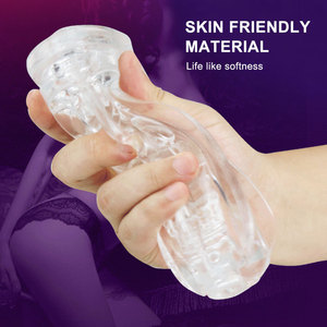 Cangkir Kokang transparan RTS pria masturbator Jepang cangkir latihan <span class=keywords><strong>penis</strong></span> kristal mainan seks penjepit putar untuk Pria perangkat pijat <span class=keywords><strong>penis</strong></span> - Product Image 5