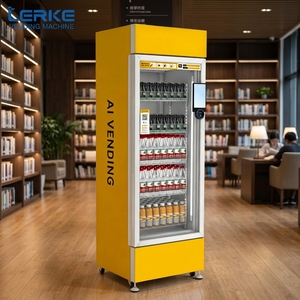Distributeur automatique de snacks et de boissons <span class=keywords><strong>24h</strong></span>/24 et 7j/7 sans surveillance, <span class=keywords><strong>micro</strong></span>-marché avec caméra - Product Image 1