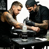 Gel de tatouage premium doux et mélangé, avec une gamme de poids net complète et des dimensions standard, logo de marque OEM